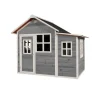 Exit Toys Maison En Bois Loft 150 Grise- Cabanes Et Maisonnettes