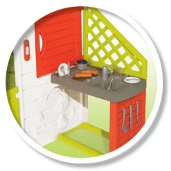 Smoby Maison Neo Friends House Et Cuisine D'Ete- Cabanes Et Maisonnettes