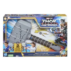 Hasbro Marteau Electronique Thor Mighty Fx Mjolnir - Disney Avengers- Accessoires Déguisements
