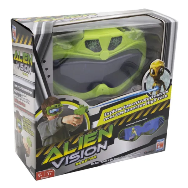 Silverlit Masque Alien Vision Et Pistolet- Nerf Et Jeux De Tirs