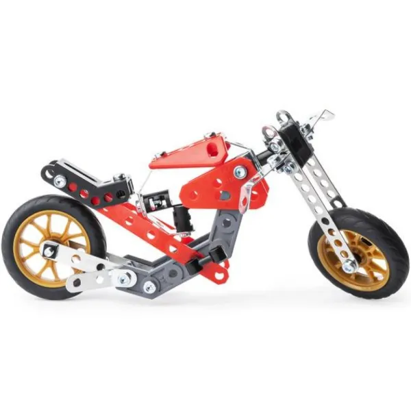 Meccano - Voiture Et Moto 5 Modeles- Meccano, Engrenages