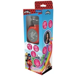 Lexibook Micro Sans Fil Avec Enceinte Et Lumieres Miraculous- Micros Et Karaoké