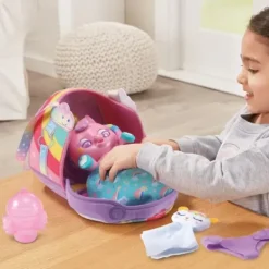 VTech Mini Poupées|Mini Poupee Lovelies - Emmy, Mon Bebe Licorne Magique