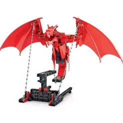 Clementoni Mon Atelier Mecanique - Dragons Legendaires- Meccano, Engrenages