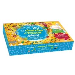 Auzou Découvrir Le Monde|Mon Jeu De Cherche Et Trouve Geant - Autour Du Monde