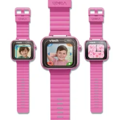VTech Montre Kidizoom Smartwatch Max - Rose- Montres Et Objets Connectés