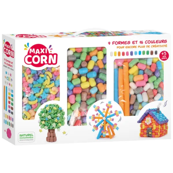 Playmais Pack Maxi Corn- Pate À Modeler, Modelage Et Gravure