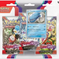 Asmodée Cartes À Collectionner|Pack Pokemon Ecarlate Et Violet - 3 Boosters
