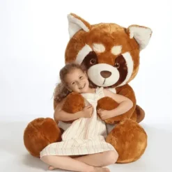 Gipsy Peluches Géantes|Panda Roux Geant 120 Cm