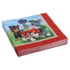 Amscan Pat'Patrouille - 20 Serviettes 33X33- Anniversaire