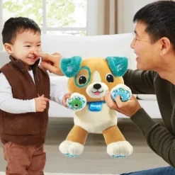 VTech Peluches Interactives|Peluche Interactive - Nougat, Mon Ami Pattes Magiques