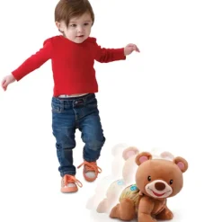 VTech Peluche Interactive - Ourson 1, 2, 3 Suis-Moi- Activités D'éveil