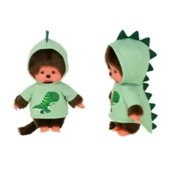 Bandai Peluches Animaux Et Autres|Peluche Monchhichi Dinosaure 20 Cm