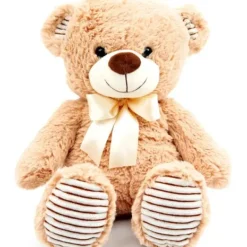 Ami Plush Ours En Peluche|Peluche Ours Assis Avec Noeud 35 Cm