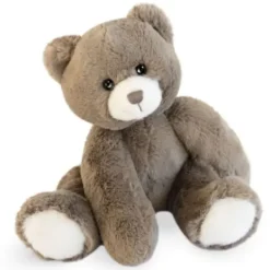 Doudou Et Compagnie Ours En Peluche|Peluche Ours Oscar Taupe 25 Cm