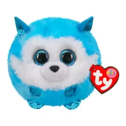TY Mini Peluches|Peluche Puffies Prince Le Husky 9 Cm