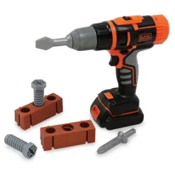 Smoby Bricolage|Perceuse Mecanique Black Et Decker