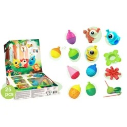 Lalaboom Perles Animaux - 25 Pieces- Jouets À Emboîter, À Empiler