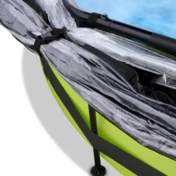 Exit Toys Piscine Lime 244 X 76 Avec Pompe Filtrante Et Dome- Bouées Jeux Gonflables Et Piscines