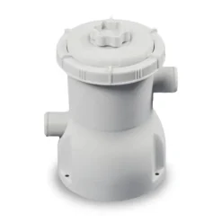 Exit Toys Piscine Rectangulaire Wood 220 X 150 X 65 Avec Pompe Filtrante- Bouées Jeux Gonflables Et Piscines