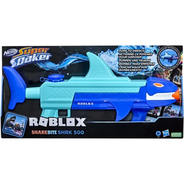 Nerf Pistolet A Eau Roblox Sharkbite - Super Soaker- Pistolets À Eau