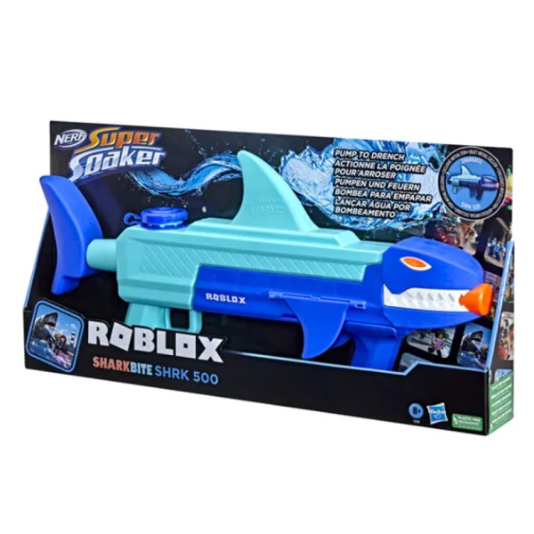 Nerf Pistolet A Eau Roblox Sharkbite - Super Soaker- Pistolets À Eau