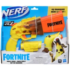 Nerf Pistolets Fortnite - Pack 2 Blasters Peely- Nerf Et Jeux De Tirs