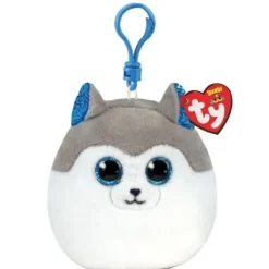 TY Peluches Porte-clés|Porte-clés Chien En Peluche - 8 Cm