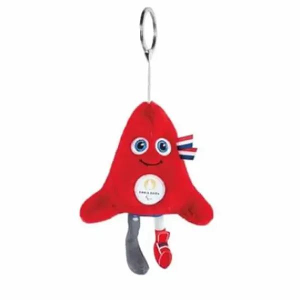 Doudou Et Compagnie Peluches Porte-clés|Porte-clés Mascotte Officielle Jeux Paralympiques Paris 2024
