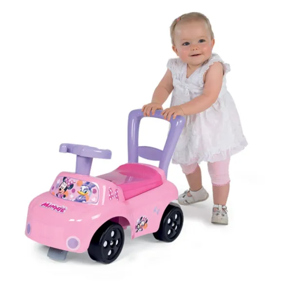 Smoby Porteur Auto Minnie Mouse- Porteurs & Jouets À Bascules