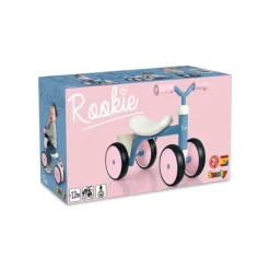 Smoby Porteur En Metal Rookie Rose- Porteurs & Jouets À Bascules