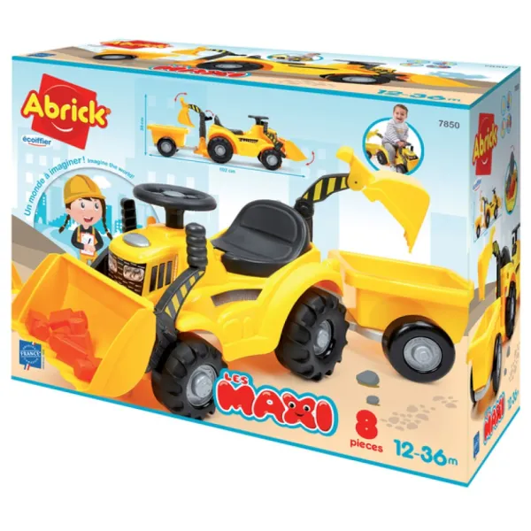 Abrick Porteur Tractopelle- Porteurs & Jouets À Bascules