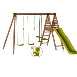 Soulet Portique En Bois Jonquille- Balancoires Et Portiques