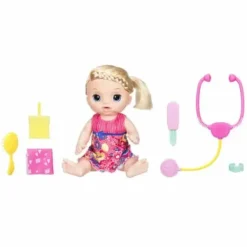 Baby Alive Poupons Interactifs|Poupee Est Malade Blonde