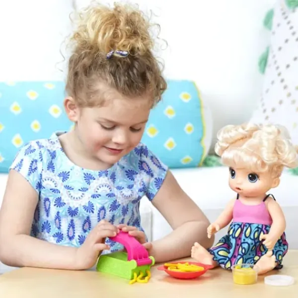 Baby Alive Poupons Interactifs|Poupee Gourmande Blonde