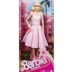 Mattel Barbie Et Poupées Mannequin|Poupee Barbie Le Film - Barbie Robe Vichy Rose