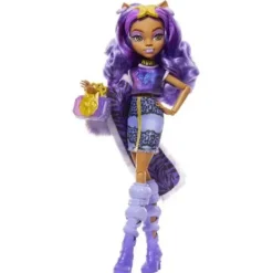 Mattel Poupées|Poupee Clawdeen Wolf Et Son Casier Secret - Monster High