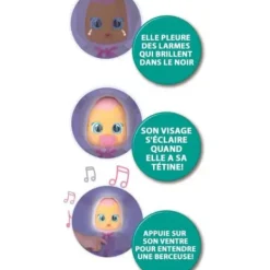 Imc Poupons Interactifs|Poupee Cry Babies Good Night Coney