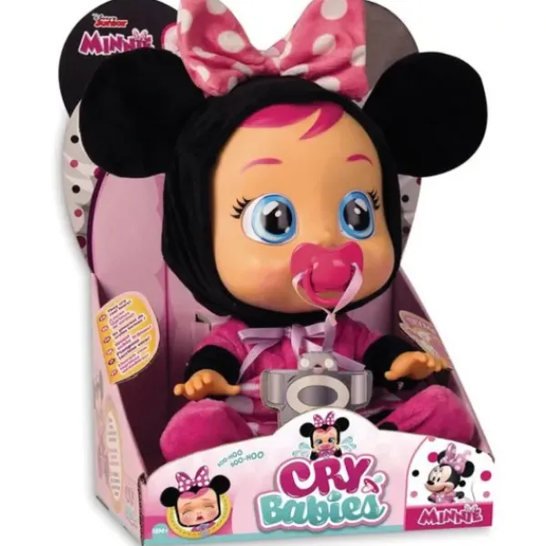 Imc Poupons Interactifs|Poupee Cry Babies Minnie