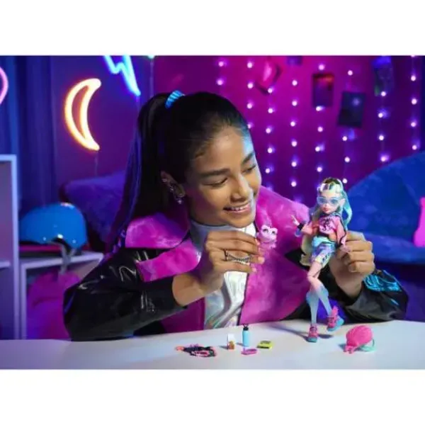Mattel Poupées|Poupee Lagoona Blue Et Son Animal De Compagnie - Monster High