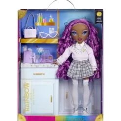 Mga Barbie Et Poupées Mannequin|Poupee Rainbow High Body Line - Lilac Lane