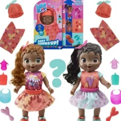 Baby Alive Poupons Interactifs|Poupon Grandit Et Parle Brune -