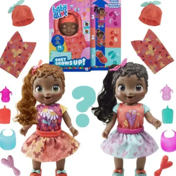 Baby Alive Poupons Interactifs|Poupon Grandit Et Parle Brune -