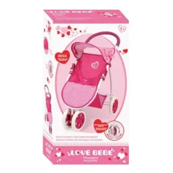 LOVE BEBE Poussettes Poupons|Poussette 3 Roues Jogger