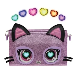 Spin Master Purse Pets - Sac Pochette - Chaton- Mode, Bijoux, Décoration, Cosmetiques