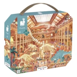 Janod Puzzles Enfants De 50 À 249 Pièces|Puzzle 100 Pieces - Musee D'Histoire Naturelle