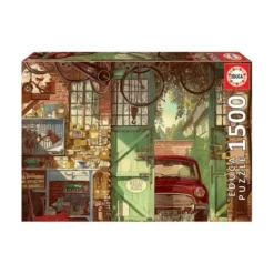 Educa Puzzle 1500 À 3000 Pièces|Puzzle 1500 Pieces – Old Garage, Arly Jones