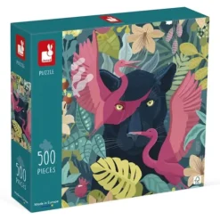 Janod Puzzles Enfants De 250 À 1000 Pièces|Puzzle 500 Pieces - Panthere Mystique