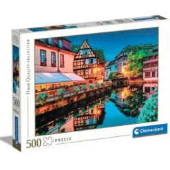 Clementoni Puzzle 500 À 1000 Pièces|Puzzle 500 Pieces - Strasbourg Old Town