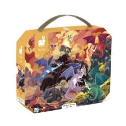 Janod Puzzles Enfants De 50 À 249 Pièces|Puzzle 54 Pieces - Terre De Dragons